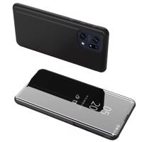 Hurtel Pouzdro Clear View Oppo Find X5 Pro s flipovým krytem černé 9145576266809