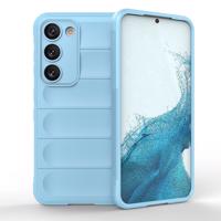 Hurtel Pouzdro Magic Shield pro Samsung Galaxy S23+ flexibilní pancéřované pouzdro světle modré 5907769352065