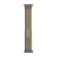 Hurtel Řemínek Trail na suchý zip pro Apple Watch 38/40/41 mm - světle šedý 5907769359170