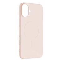 Hurtel Tekuté silikonové pouzdro MagSafe pro iPhone 16 Pro Max - světle růžové 5907769363412