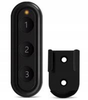 ID3 Dálkové ovládání 3 kanály 9 programů černá LR ZigBee TUYA