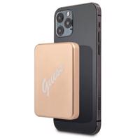 Indukční powerbanka Guess 3000mAh 5W s MagSafe - zlatá 3666339000806 3666339000806