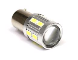 Interlook Auto LED žárovka BA15S 16 SMD 5630 čočka P21W / Ba15s 12V 903-23