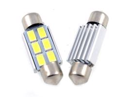 Interlook Auto LED žárovka C5W 6 SMD 5630 CAN BUS 39 mm 12V 596-48