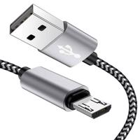Interlook C05 | Micro USB 1M | USB kabel pro telefon | Rychlé nabíjení 3.0 fialová | Růžová 1656-181