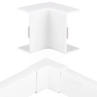Interlook CDT-04 | Vnitřní úhlová spojka pro krycí lištu 40x20mm | bílý 5318