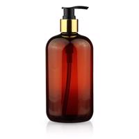 Interlook Dávkovač mýdla, gelu 500ml | Elegantní hnědá pumpička láhev | XH35-HNĚDÁ 4192
