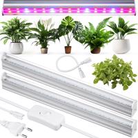 Interlook DG-T5-Whitel DG-T5-Whitel | Sada 2 lamp na pěstování květin | 6W lampa pro pěstování rostlin | Lampa s napájecím kabelem a propojovacím kabelem 5020 5020