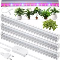 Interlook DG-T5-Whitel DG-T5-Whitel | Sada 3 lamp na pěstování květin | 6W lampa pro pěstování rostlin | Lampa s napájecím kabelem a propojovacím kabelem 5021 5021