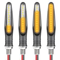 Interlook Dynamické LED směrovky pro motocykly | 12 LED | puchýř | 4 kusy | MSL-12LED-04 5319