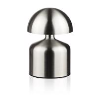 Interlook HJA41-STŘÍBRNÁ | | Houbová LED stolní lampa | Bezdrátová lampa pro hotel, restauraci | Noční dotyková lampa 4947 4947