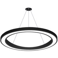 Interlook LPL-004 | Závěsné LED stropní svítidlo 80W | kolo | hliník | CCD nebliká | Φ120x6 černá 2536-160 2536-160