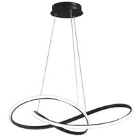 Interlook RLA-48W-B | Moderní závěsné svítidlo | LED | Černá 3538 3538