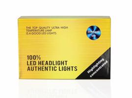 Interlook Sada LED žárovek H4 S4 COB 80W 16 000 lm 12V 2805