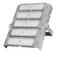 Interlook TMN-250W-STŘÍBRNÁ | Profesionální halogenová LED | Výkonné osvětlení sportovních hal, továren, domů | Hliníková lampa | Světlomet s nastavitelnou rukojetí 4578 4578