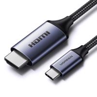 Kabel USB C - HDMI 2.1 8K 60Hz 1,5 m Ugreen CM565 - šedý 6957303894512