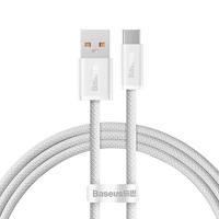 Kabel USB na USB-C Baseus řady Dynamic, 100 W, 1 m (bílý) 033083