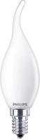LED žárovka E14 BA35 2.2W = 25W 250lm 2700K Teplá bílá Filament Mléčná PHILIPS PHICLAK1003