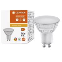 LED žárovka LED GU10 6,7W = 48W 575lm 4000K Neutrální bílá 120° CRI90 Stmívatelná skleněné LEDVANCE Superior