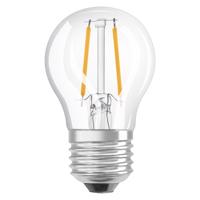 LED žárovka LED P45 E27 1.5W = 15W 136lm 2700K Teplá Bílá FILAMENT LEDVANCE