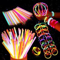 LED21 AG164 Svítící tyčinky náramky LightStick 100ks