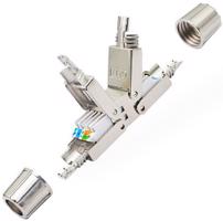 LED21 RJ8 RJ45 STP KONEKTOR SPOJKA ŠROUBOVACÍ