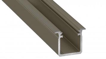 LEDLabs LUMINES LED profil typ G inox eloxovaný 2,02m 10-0073-20