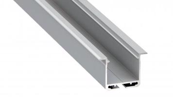 LEDLabs LUMINES LED profil typ inDileda stříbrný eloxovaný 1m 10-0204-10