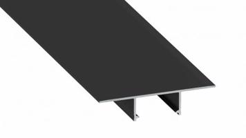 LEDLabs LUMINES LED profil typ Plato černě lakovaný 3m 10-0885-30
