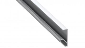 LEDLabs LUMINES LED profil typ Q18 stříbrně eloxovaný 1m 10-0694-10