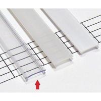 LEDLabs Transparentní difuzor KLIK pro profily LUMINES A/B/C/D/G/H/Z/Y 1m LMK11