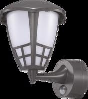 LUMAX LED LuminareTORA 8W with replaceable LED source E27 with PIR sensor