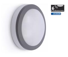 LUMAX LED panel přisazený Sphere Vera 12W s mikrovlným čidlem 840lm 170mm 220V CCD Neutrální bílá LO1261DS