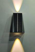 LUMAX LED solar luminaire arch 2 x 1.5W 70lm 3.7Vx1500mAh 840 IP54 LGS520N
