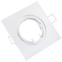 Lumiled Podhledové bodové svítidlo halogenové vestavné výklopné Čtverec PICTOR Bílá Blacha MR16 GU10 LEDOPRMIA362