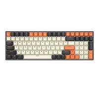 Mechanická klávesnice Royal Kludge RK100 RGB, hnědé spínače (černá a oranžová)