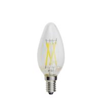 Optonica LED Filament Candle Žárovka C35 E14 4W Studená bílá