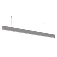 Optonica LED lineární závěsné svítidlo nepropojitelné 50W stříbrné, Neutrální bílá LN5384