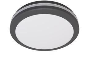 Optonica LED Outdoor Stropní svítidlo Černá 20W CCT IP65 - MICROWAVE SENSOR