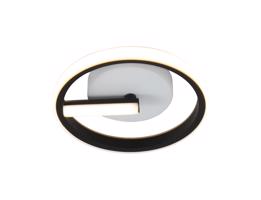 Optonica LED Stropní svítidlo 7W Černá 19073