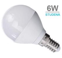 Optonica LED žárovka 6W 12xSMD2835 480lm E14 CCD Studená bílá