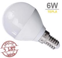 Optonica LED žárovka 6W 12xSMD2835 480lm E14 Teplá bílá