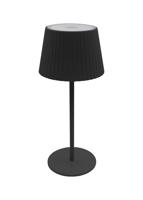Optonica Nabíjecí solární stolní lampička 2.5 W, CCT stmívatelná, Černá