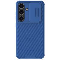 Pancéřové pouzdro Nillkin CamShield Pro s krytem fotoaparátu pro Samsung Galaxy S24 - modré 6902048273085