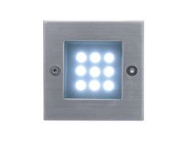 Panlux INDEX 9LED venkovní vestavné svítidlo  studená bílá ID-B04/S