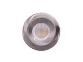 Panlux Pevný LED podhled PP COB IP65 bodovka 40°, chrom broušený - Neutrální bílá