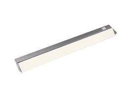 Panlux Výklopné svítidlo pod kuchyňskou linku s vypínačem VERSA LED 10W, stříbrná - Teplá bílá PN11100009