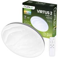 Plafon LED Svítidlo stropní přisazené VIRTUS2 48W IP44 CCT Bílý kruhové 38cm + Ovladač LUMILED