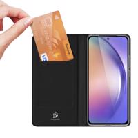 Pouzdro Dux Ducis Skin Pro s klopou a slotem na kartu pro Samsung Galaxy A55 5G - černé 6934913020975
