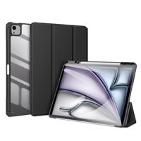 Pouzdro Dux Ducis Toby s klopou a stojánkem pro iPad Air 13" 2024 / iPad Pro 12,9" 2018-2022 - černé 6934913006153
